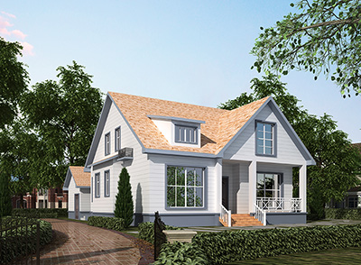 好房子才能讓人住的安心，農(nóng)村美式一層自建房