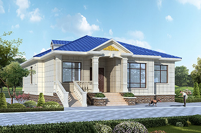 農(nóng)村一層房屋設(shè)計(jì)圖，簡約奢華，您的最佳選擇！