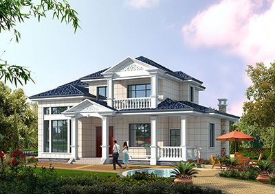 30萬自建歐式兩層大別墅，高端，大氣，上檔次！