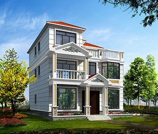 鄉(xiāng)村三層別墅設(shè)計(jì)圖，最新設(shè)計(jì)，快來看看吧！