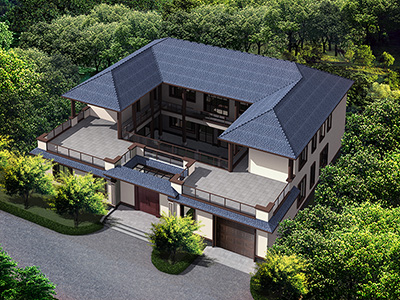 超大二層四合院，帶車庫加健身房，經(jīng)典不過時(shí)！