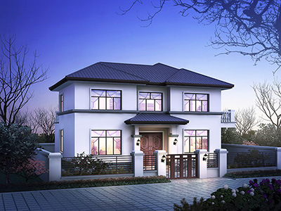 農(nóng)村二層別墅設(shè)計圖，您真正需要的別墅設(shè)計!