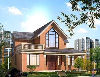 自建房設(shè)計圖紙，這般氣質(zhì)的房子建棟在老家，面子里子都有了