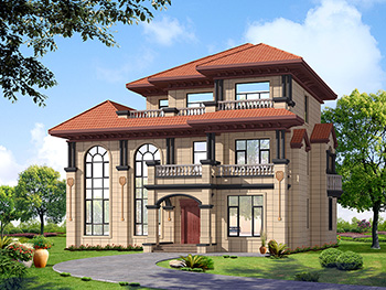 農(nóng)村三層房屋設計圖，別墅不僅要外觀漂亮戶型也要舒適