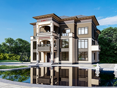 新中式別墅，它具有獨特的文化魅力