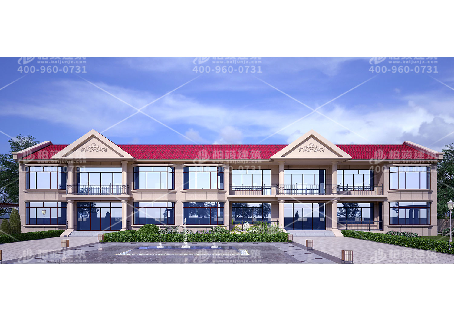 北京黃總定制別墅，私人花園一般的感覺。