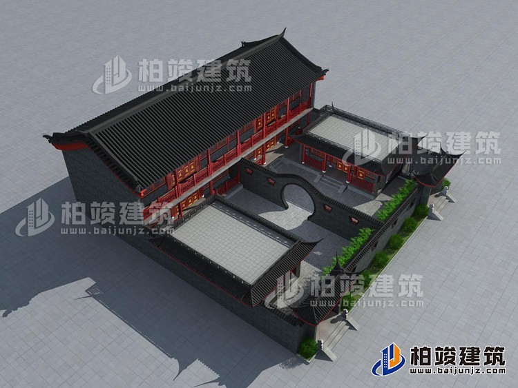 農(nóng)村四合院設計圖及效果圖，百萬人的選擇。