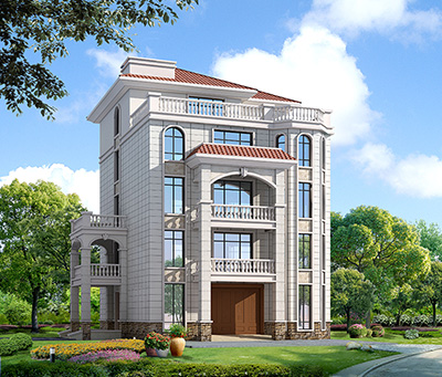 五層簡單新農(nóng)村房屋設(shè)計(jì)圖紙，造價(jià)低，適合農(nóng)村自建