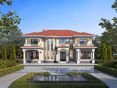 農(nóng)村二層房屋設計圖戶型圖 復式別墅